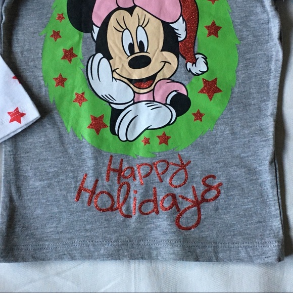 Minnie Mouse Christmas shirt size 18 months EUC - Picture 7 of 8